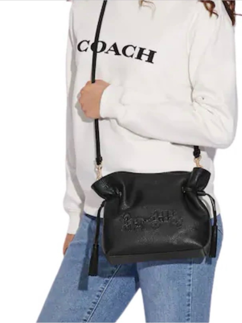 Coach Andy leather, Crossbody, horse and carriage